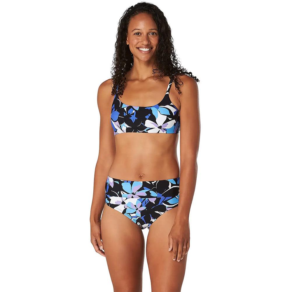 Speedo Print Double Crossback Bikini Top Women's