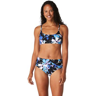 Speedo Hight Waist Print Bikini Bottom Women's