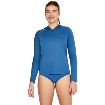 Speedo Hooded Long Sleeve Swim Tee Women's