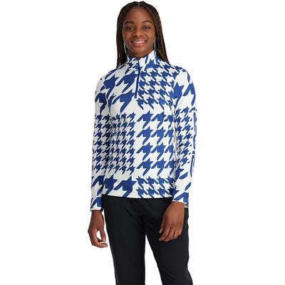 Spyder Houndstooth 1/2 Zip T-Neck Women's