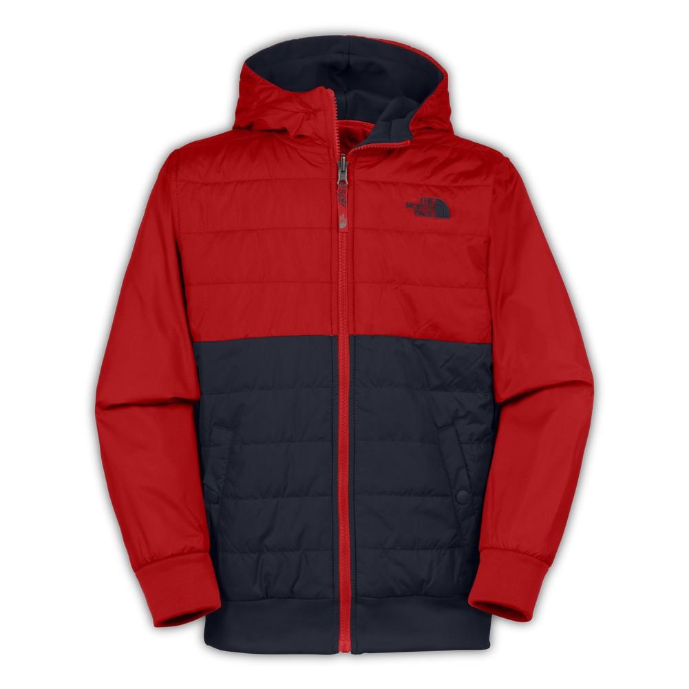  The North Face Reversible Quilted Surgent Hoodie Boys '