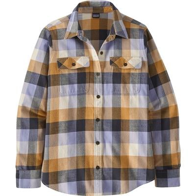 Patagonia L/S Organic Cotton Mid Weight Fjord Flannel Shirt Women's