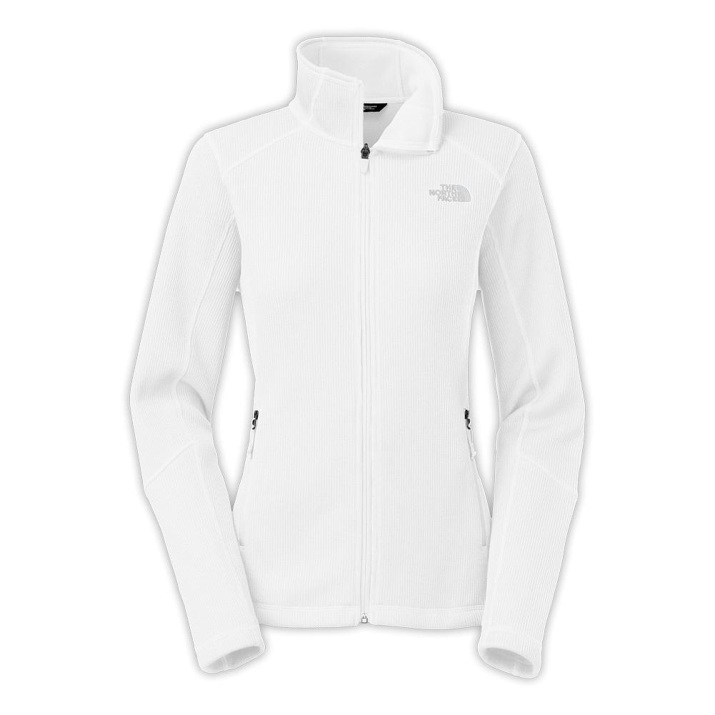 north face white sweater