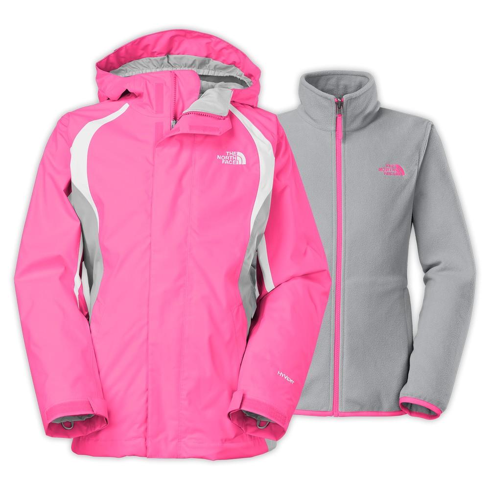 north face girls pink jacket