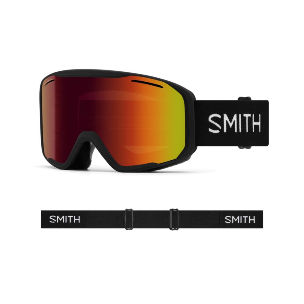Smith Blazer ゴーグル ブラック レッドソルXミラー Smith Blazer Snow Goggles