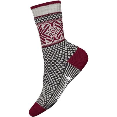 Smartwool Everyday Popcorn Snowflake Pattern Crew Socks