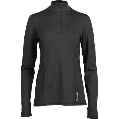 Hot Chillys Micro-Elite Chamois 1/4 Zip T-Neck Base Layer Top Women's