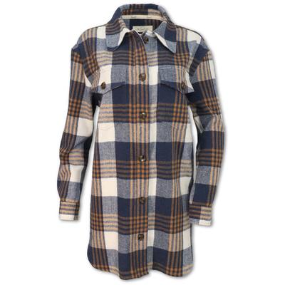 Purnell Plaid Shirt Jacket Women's