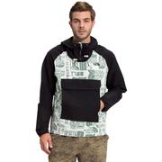 GREEN MIST DISTORTED LOGO PRINT