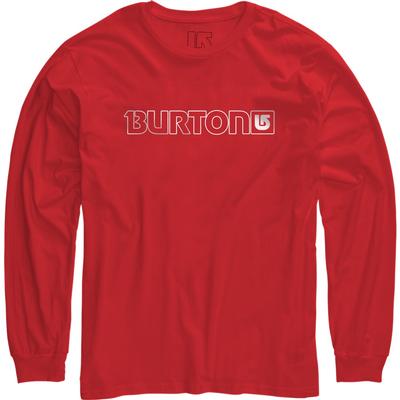 Burton Logo Horizontal Long Sleeve Tee Men's