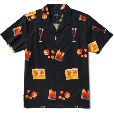Roark Revival Gonzo Camp Collar Short-Sleeve Button-Up Shirt Men's