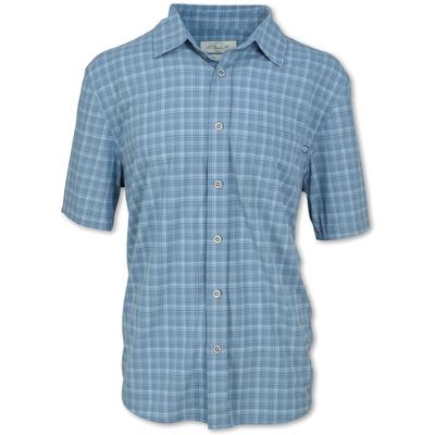 Purnell Short Sleeved 4-Way Stretch Quick Dry Button Up Shirt Men's