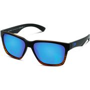MATTE BLACK TO TORTOISE/BLUE DIAMOND MIR POLARIZED