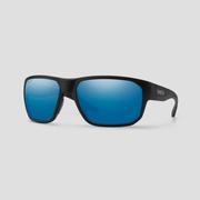 MATTE BLACK/CP GLASS POLARIZED BLUE MIRROR