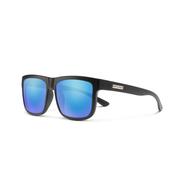 MATTE BLACK/POLARIZED BLUE MIRROR