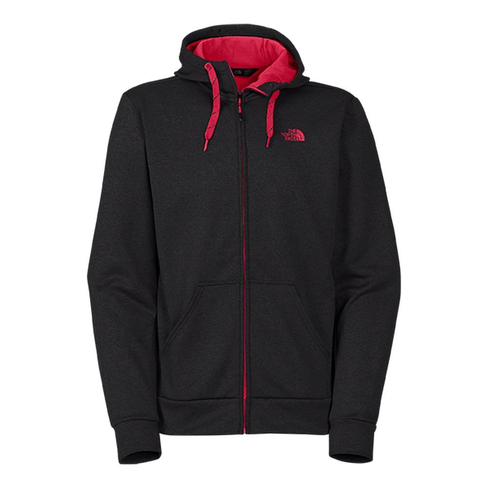 north face mens hoodie full zip