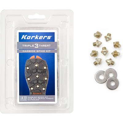 Korkers Triple Threat Carbide Spikes Kit Gold