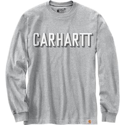 Carhartt Relaxed Fit Heavyweight Longsleeve Logo Graphic T-Shirt Men's