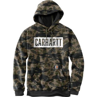 Carhartt Loose Fit Midweight Hooded Camo Sweatshirt Men's