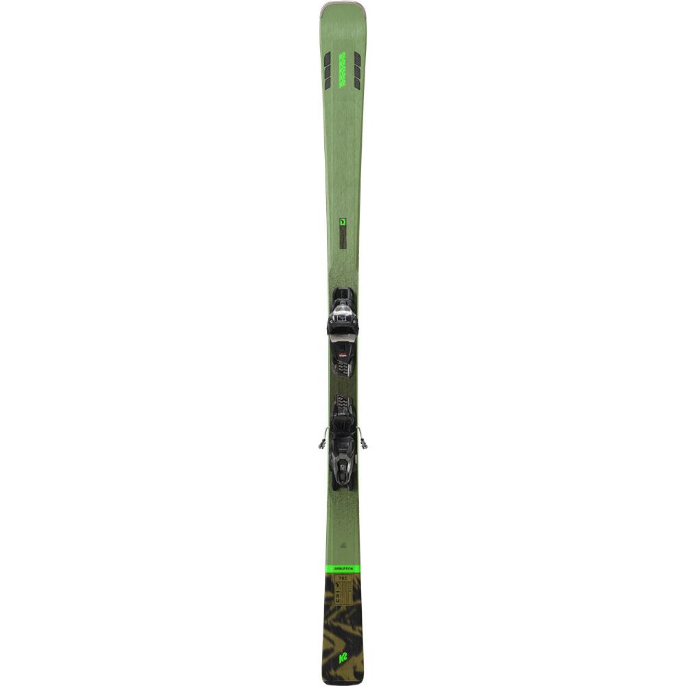 K2 Disruption 78C Skis + M3 11 Compact Quikclik Bindings 2025
