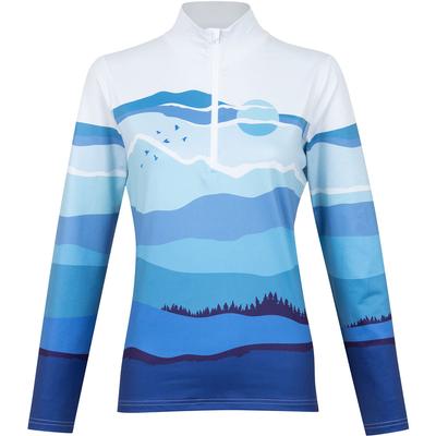 Krimson Klover Bluebird Day 1/4 Zip Base Layer Top Women's