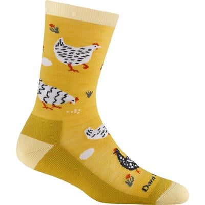 Darn Tough Vermont Mother Clucker Crew Lightweight Cushion Socks Women's