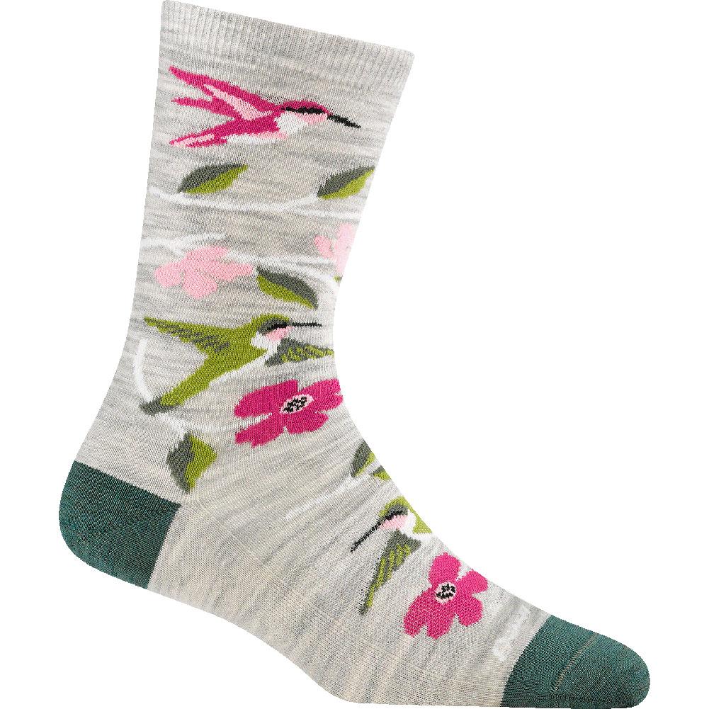 Darn Tough Vermont Birds Of A Feather Crew Lightweight No- Cushion Socks Women's