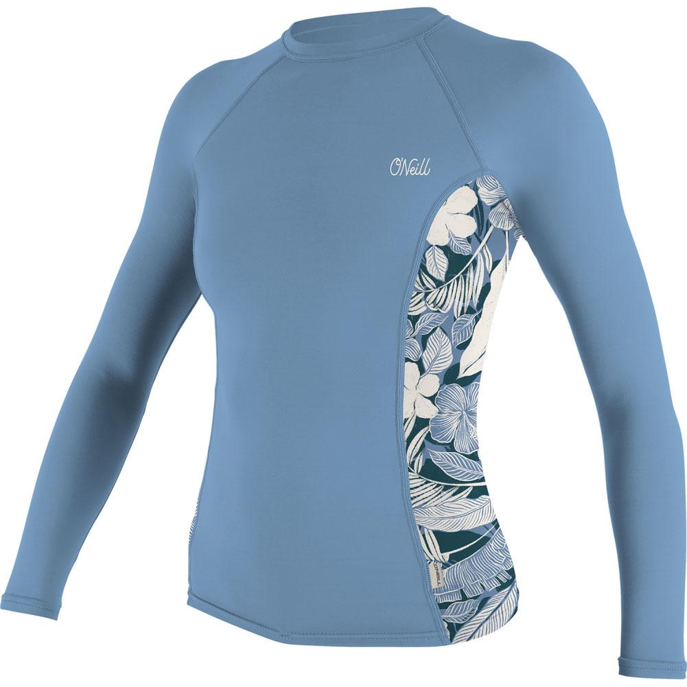 O ' Neill Side Print Long- Sleeve Rashguard Women's