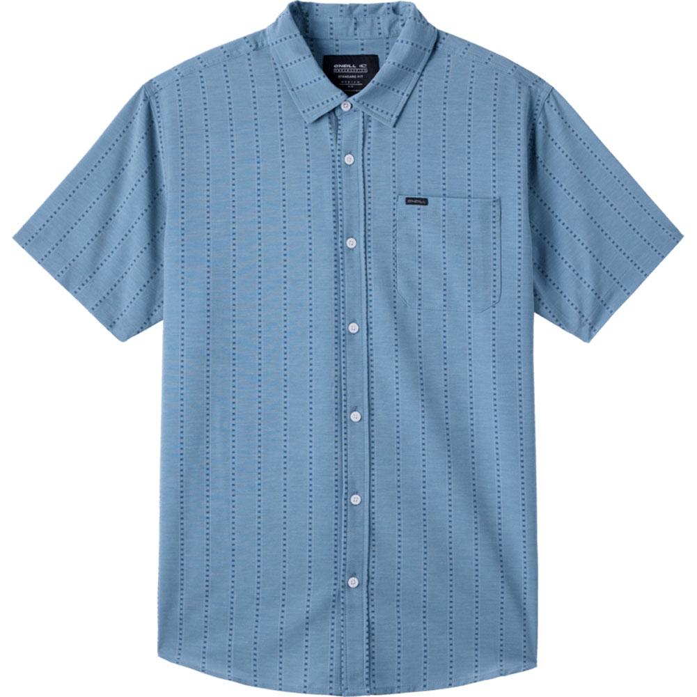 O ' Neill Trvlr Upf Traverse Short- Sleeve Standard Button- Up Shirt Men's