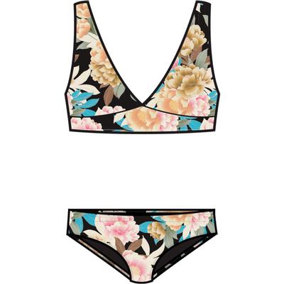O'Neill Mikah Floral Fixed Tri Swim Set - Bralette Girls'