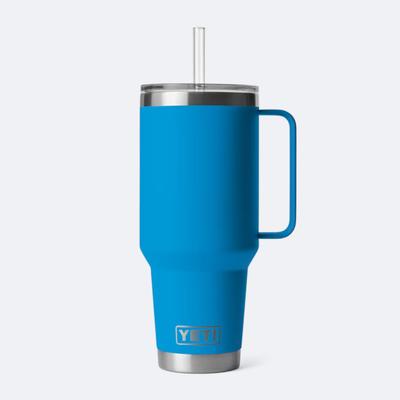 Yeti Rambler 42Oz Straw Mug With Straw Lid