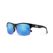 MATTE BLACK/POLARIZED BLUE MIRROR