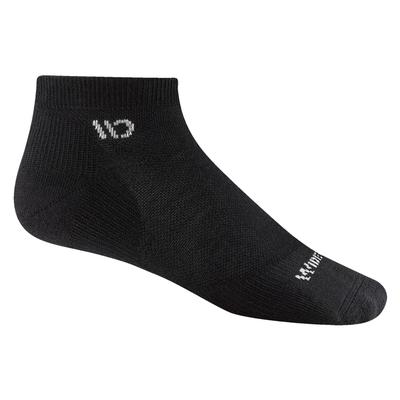 Wide Open Solid Midweight No Show Sock Men's