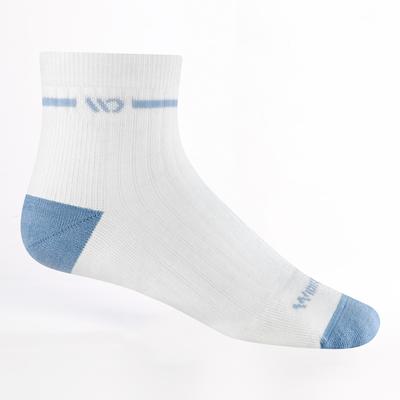 Wide Open Single Stripe Midweight Quarter Sock Women's