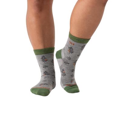Wide Open Foliage Lightweight Micro Crew Sock Women's