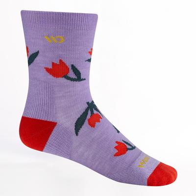 Wide Open Full Bloom Midweight Micro Crew Sock Women's
