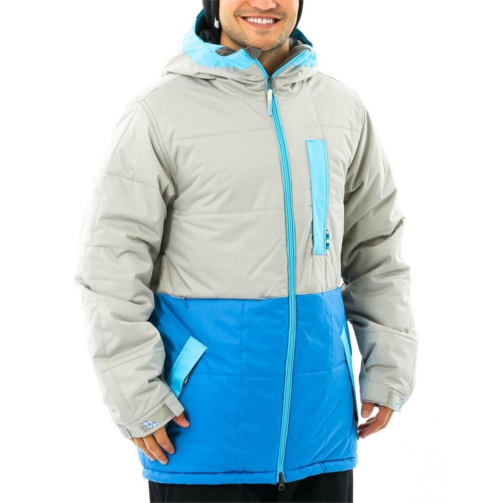 Burton Ante Up Puffy Jacket Mens - Iron Gray/Mascot/Argon