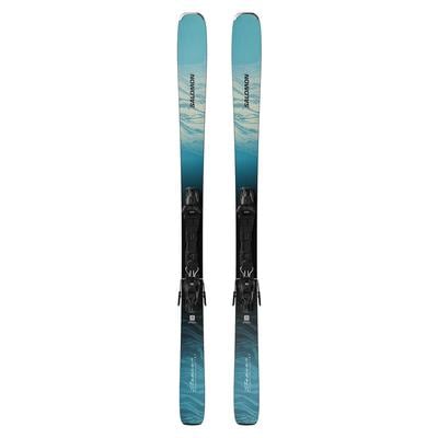Salomon E Stance 80 Skis + M10 GW L80 Bindings Women's