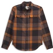 BURNT UMBER MACRO SMALL PLAID