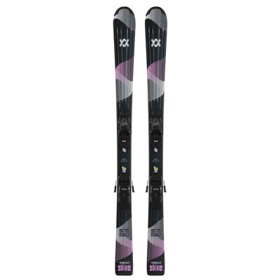 Volkl Shine Junior With 4.5 VMotion Jr Bindings Girls'