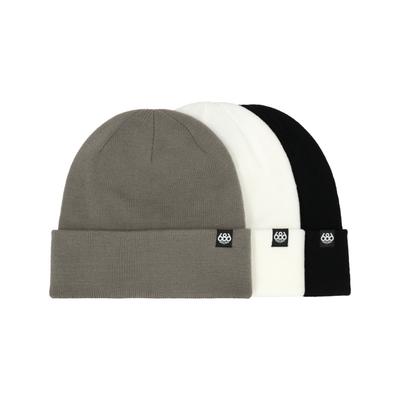 686 Standard Roll Up Beanie (3-Pack)