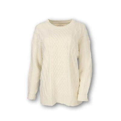 Purnell Merino Wool Blend Cable Knit Sweater Women's