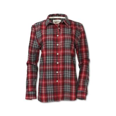 Purnell Wool Blend Plaid Flannel Women's