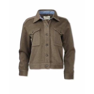 Purnell Wool Blend Military Jacket Women's
