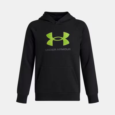 Under Armour UA Rival Fleece Big Logo Print Fill Hoodie Boys'