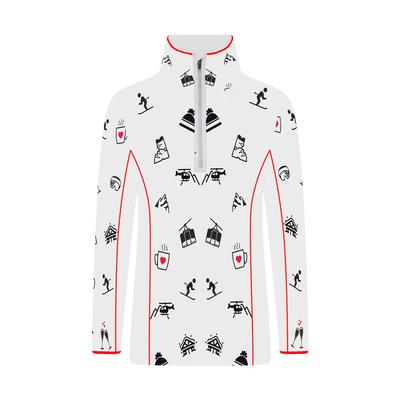 Icelandic Mountain Side Half Zip Fleece Top Women's