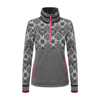 Wooly Bully Snowcapped Half Zip Fleece Top Women's