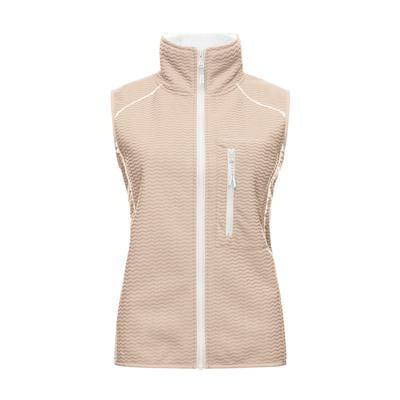 Wooly Bully Wavy Zip Vest Women's