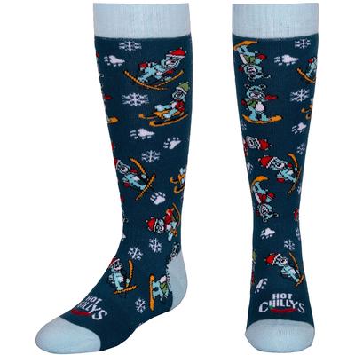 Hot Chillys Youth Bears Mid Volume Sock