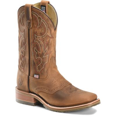 Carolina Jase 11-Inch Square Toe Roper Boots Men's